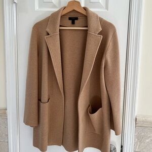 J. Crew Tan Sweater Blazer